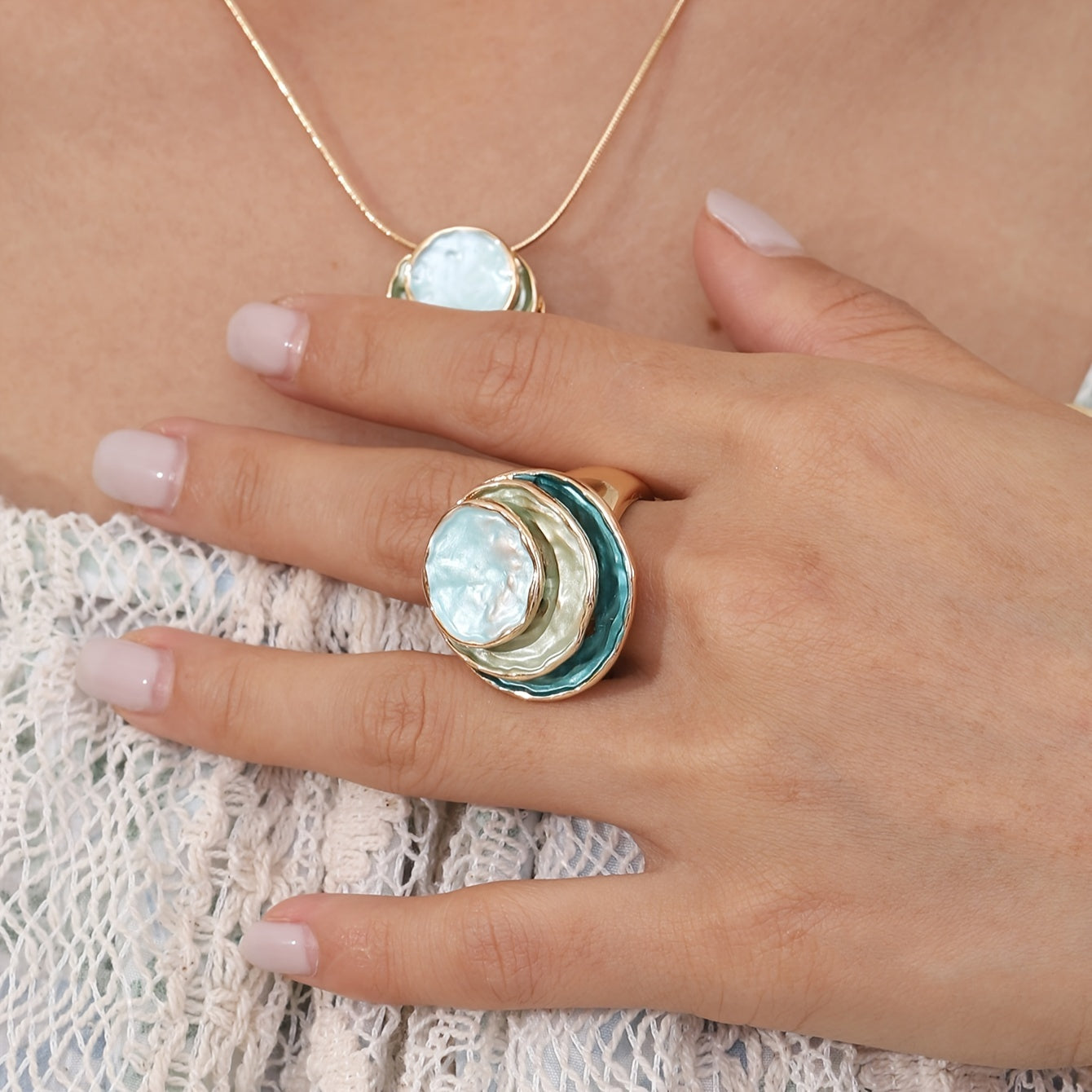 EMBER – BOHO ENAMEL RING