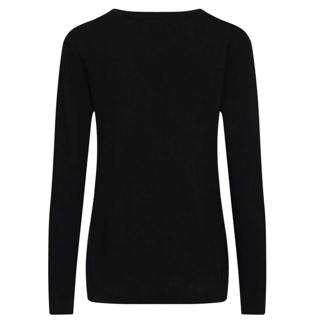 Women’s Black Lightning Bolt Sweater – Retro 60s MOD Style Knit
