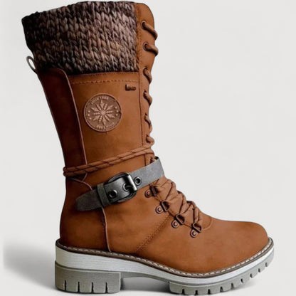 FARAH – WINTER LACE-UP BOOTS