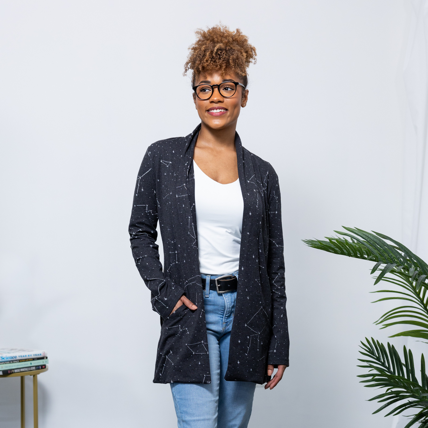 Constellations Burnout Cardigan