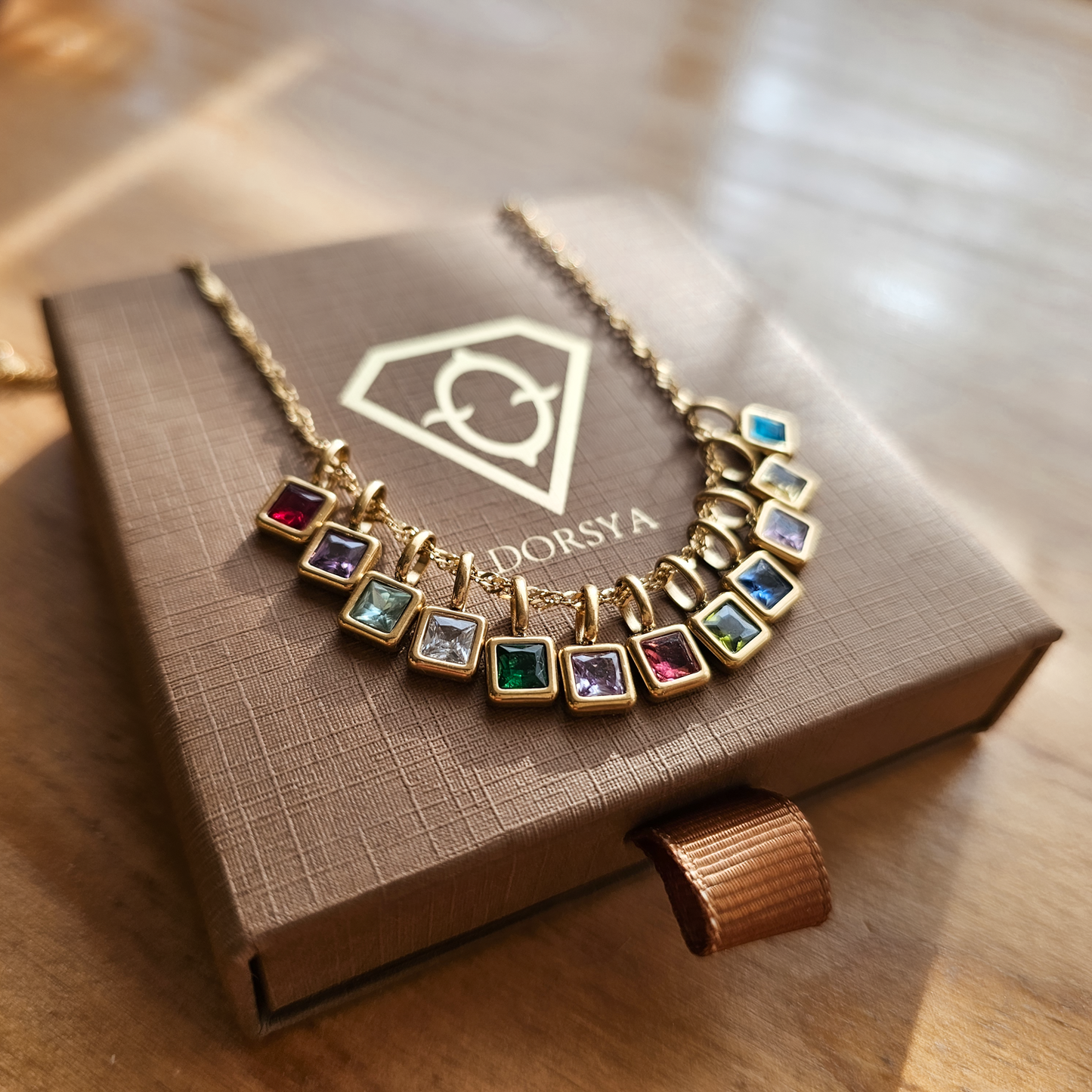 Enchanting Moments ~ Personalise Me Gold Necklace