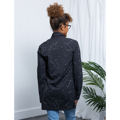 Constellations Burnout Cardigan