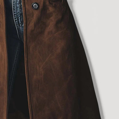 CARMEN – SUEDE TRENCH COAT