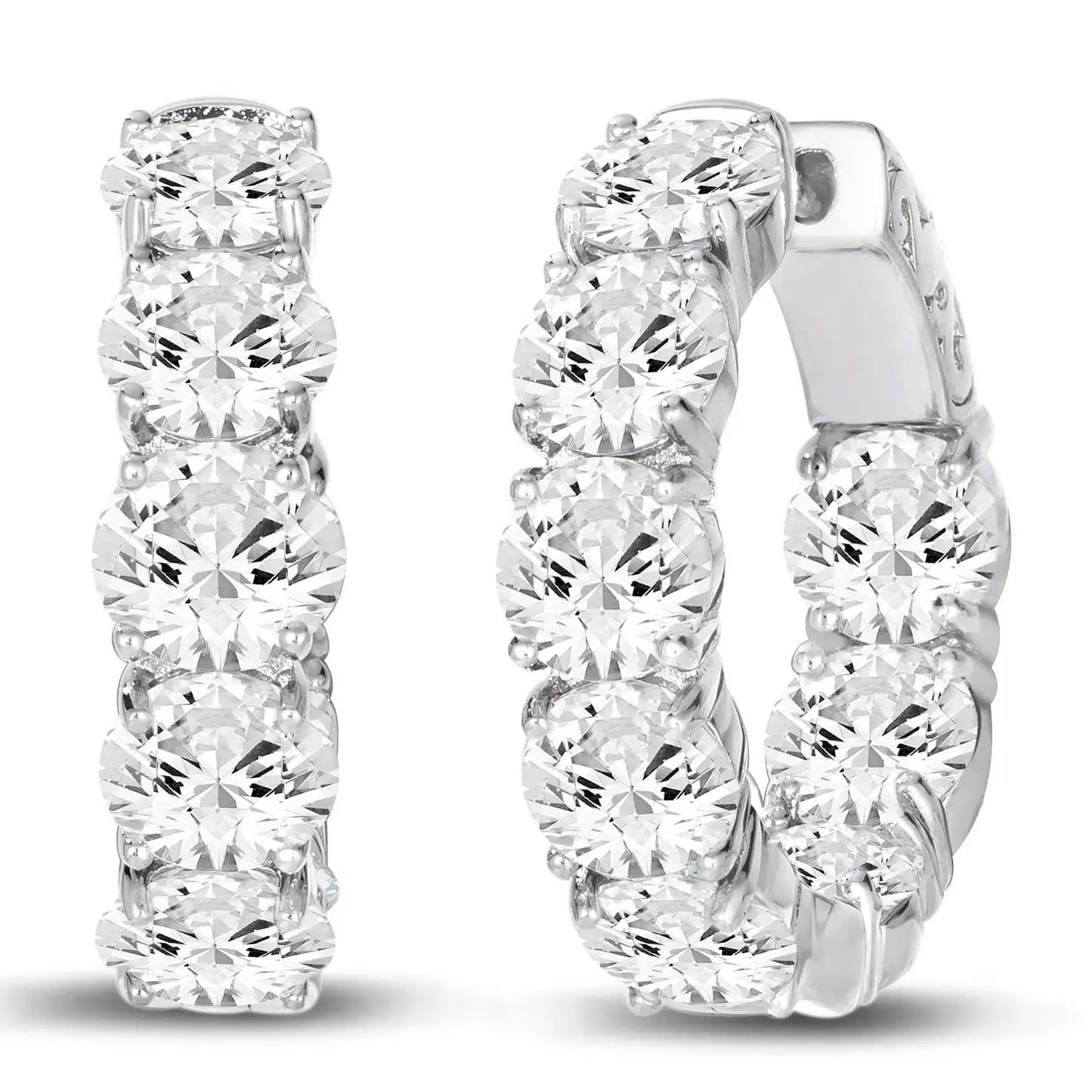 Bethenny Frankel 5 Carat Everyday Hoops