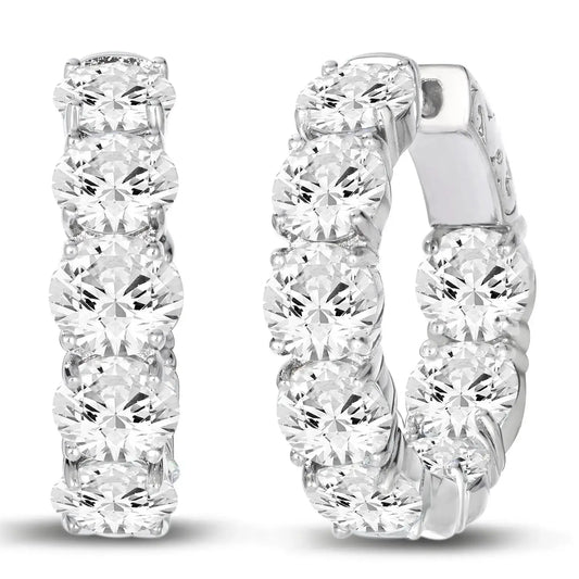 Bethenny Frankel 5 Carat Everyday Hoops