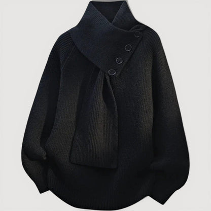 GINA – SHAWL COLLAR JUMPER