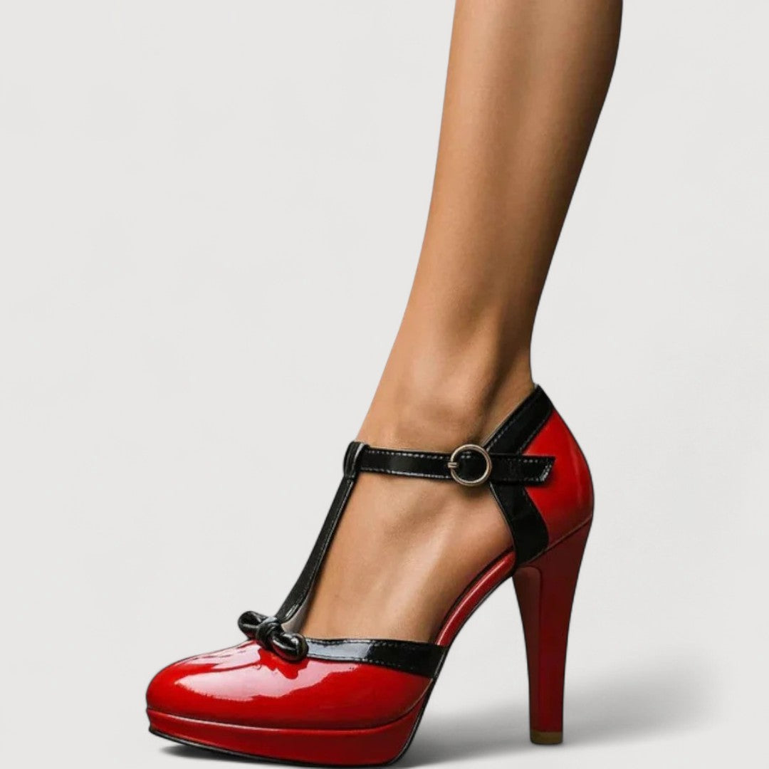BELLA – ELEGANT T-BAR HEELS