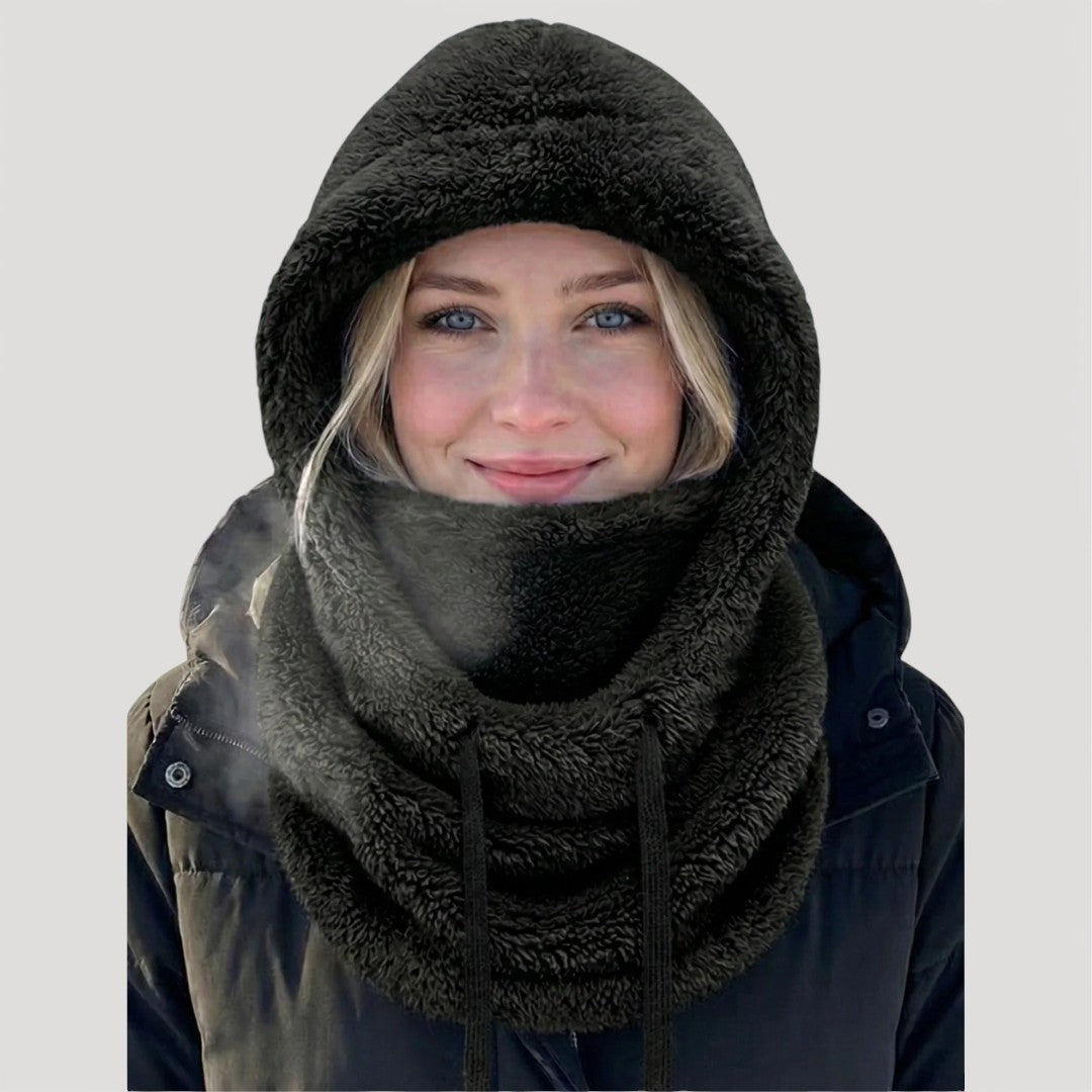 KARYLLE – COSY HOODED SCARF