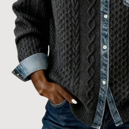 KALIA – DENIM PRINT SHIRT