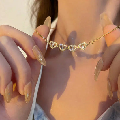 KYLINE – HEART CLOVER NECKLACE