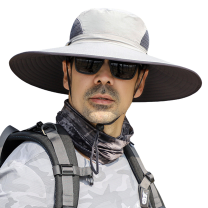 Big Head Extra Wide Brim Sun Hat