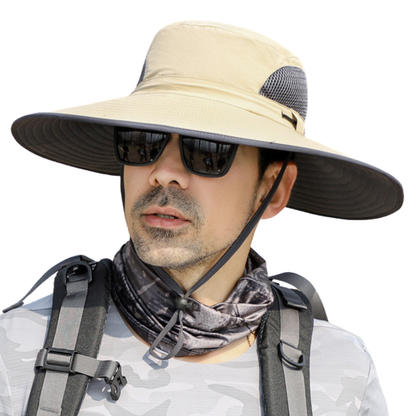 Big Head Extra Wide Brim Sun Hat