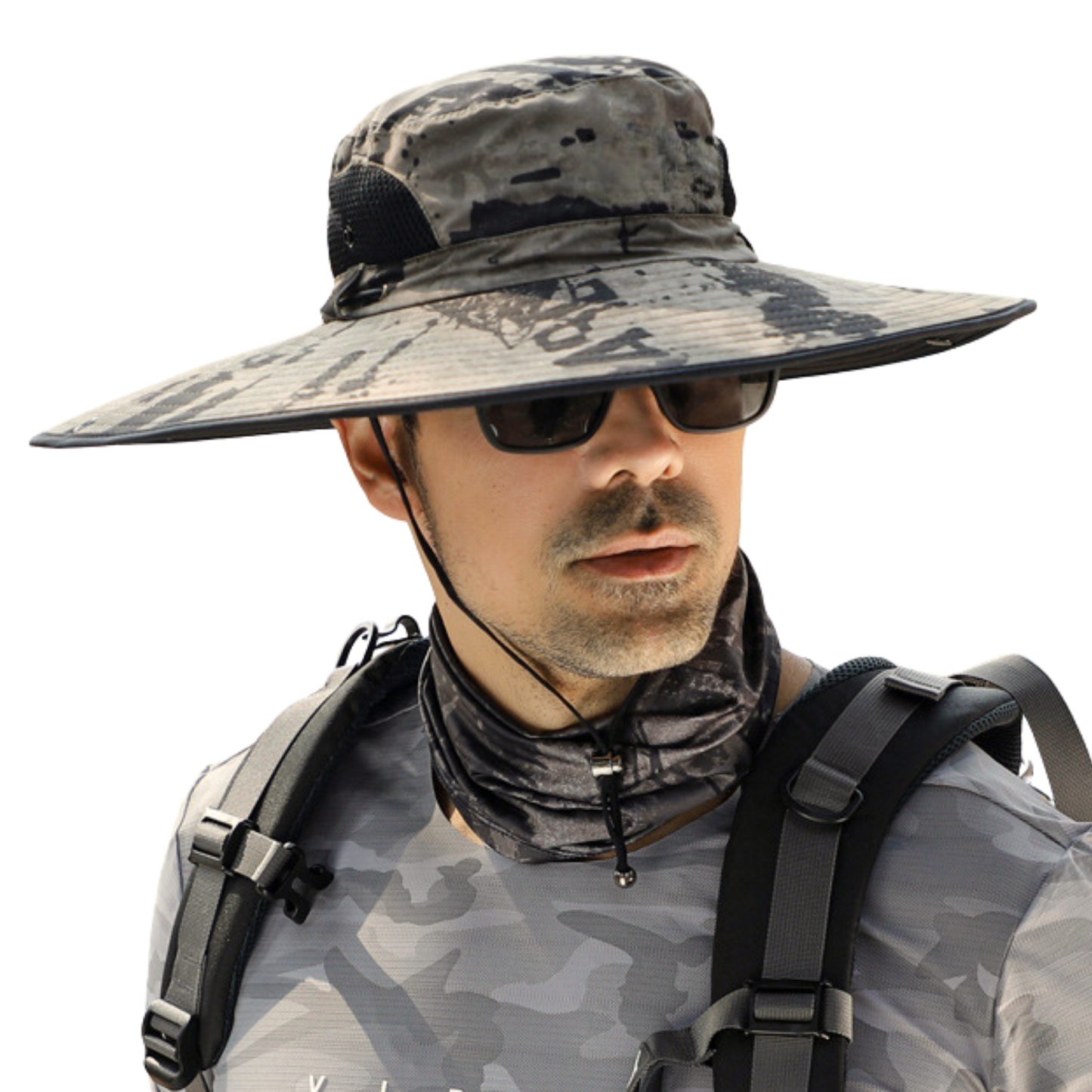 Big Head Extra Wide Brim Sun Hat