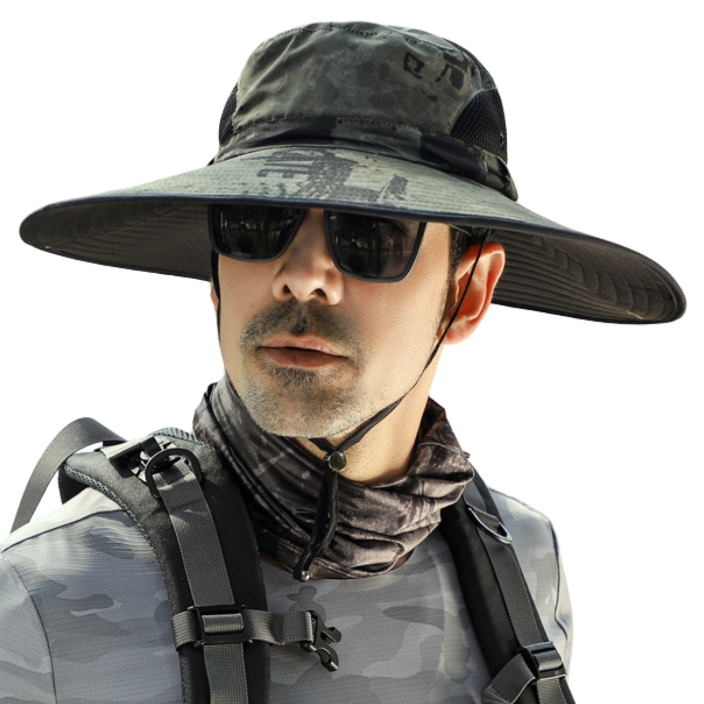 Big Head Extra Wide Brim Sun Hat