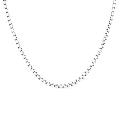 Enamel Link Chain Necklace
