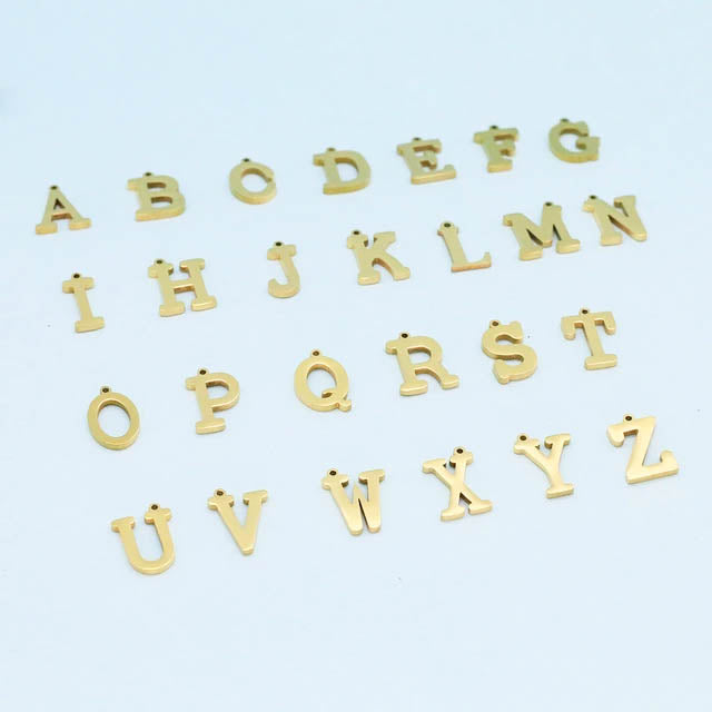 Gold Initials