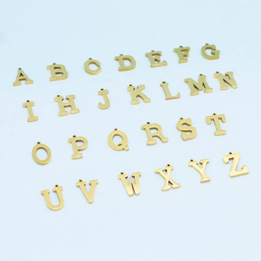 Gold Initials