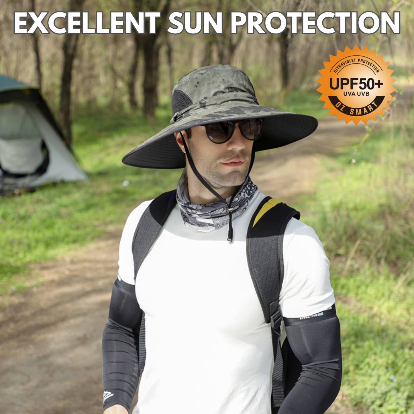 Big Head Extra Wide Brim Sun Hat