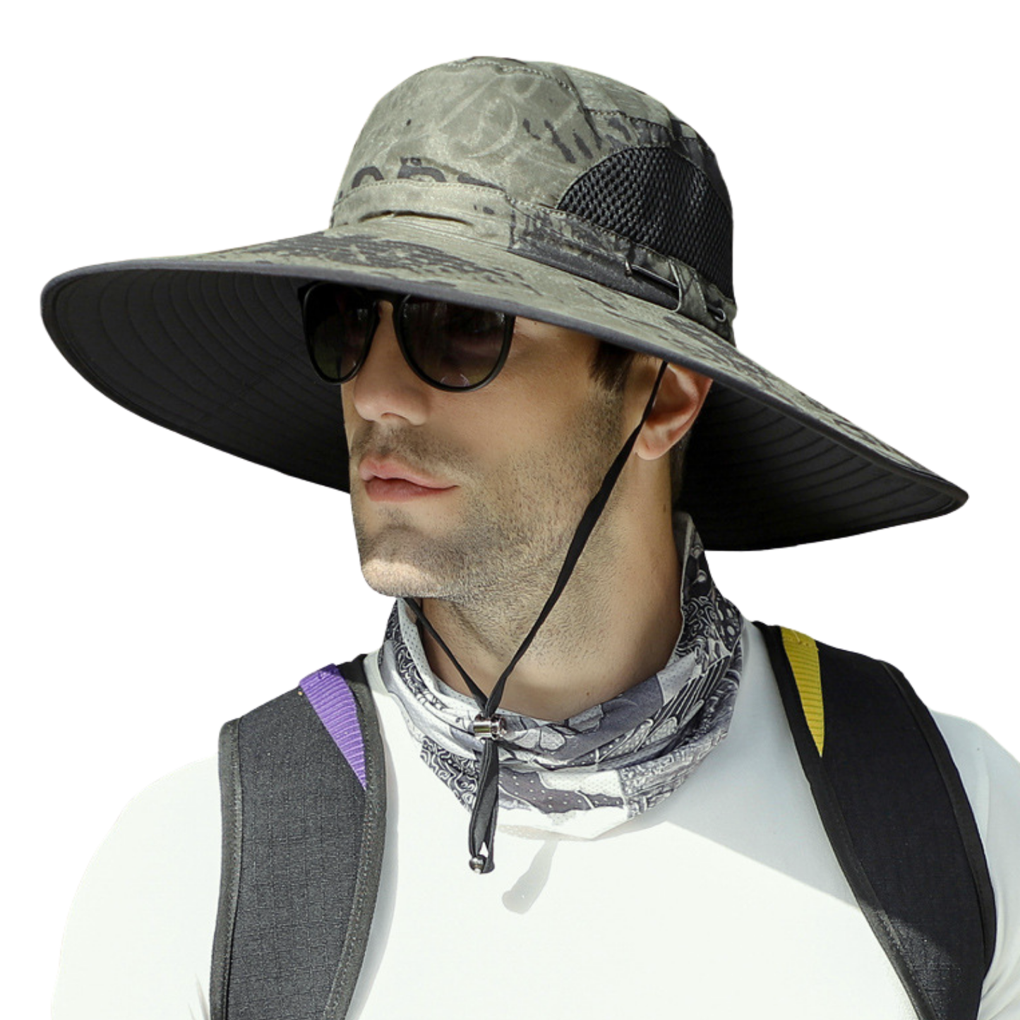 Big Head Extra Wide Brim Sun Hat