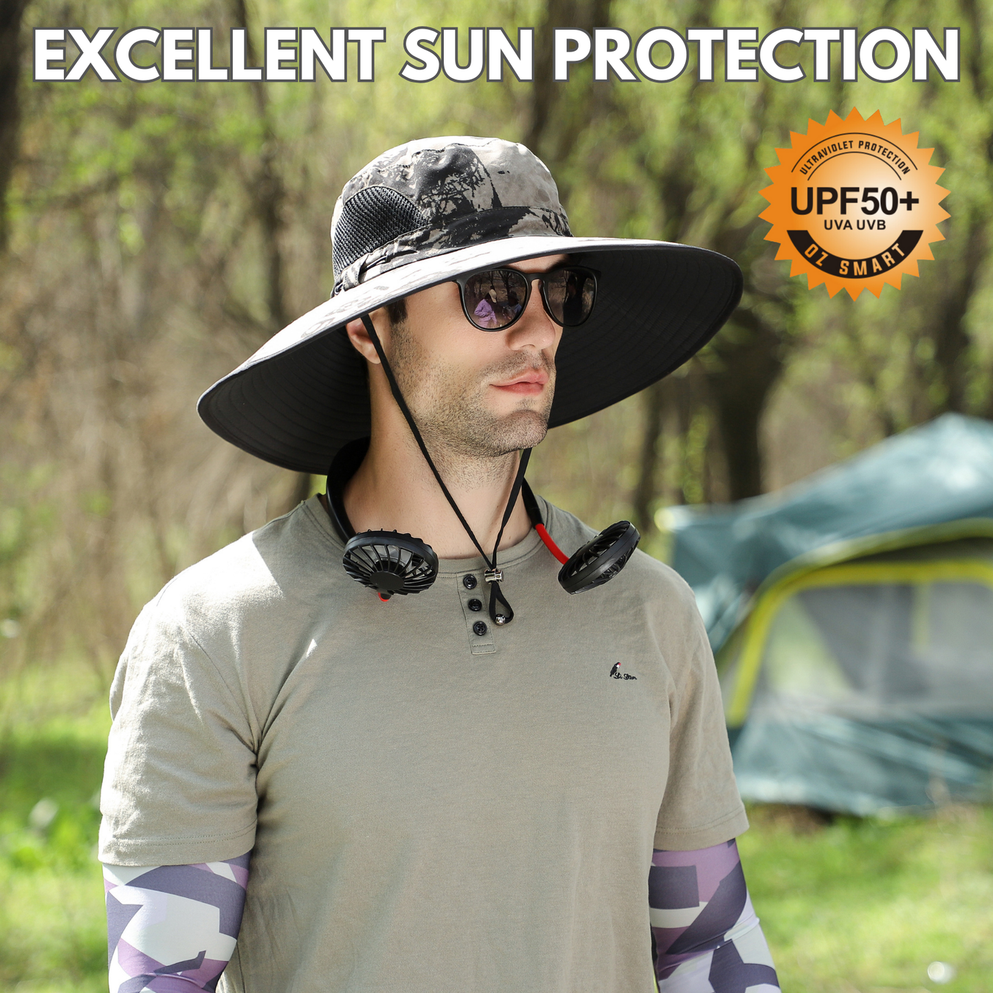 Big Head Extra Wide Brim Sun Hat