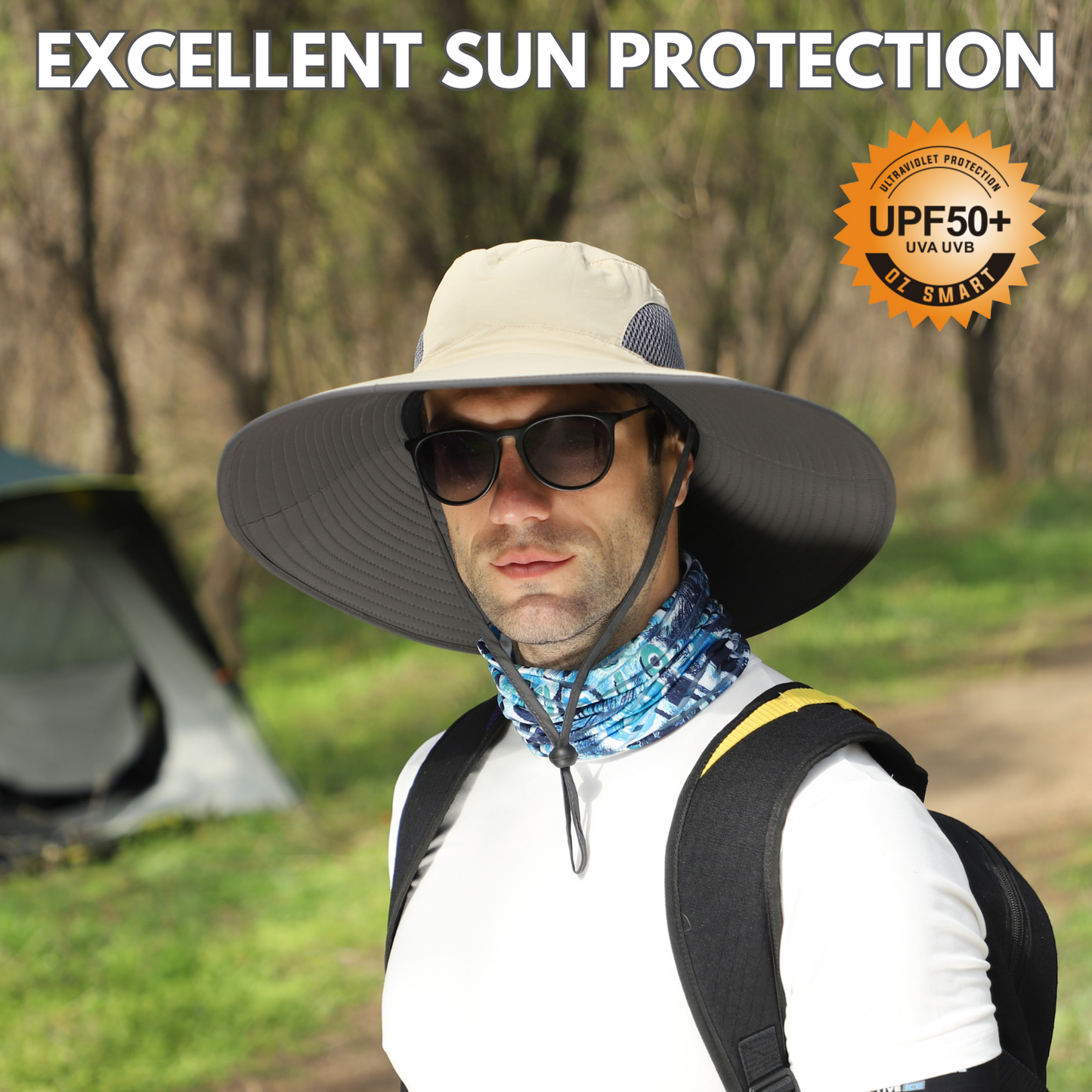 Big Head Extra Wide Brim Sun Hat