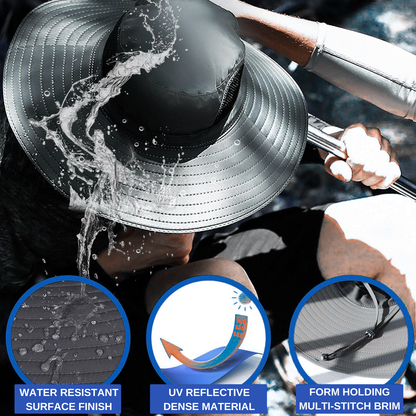 Big Head Extra Wide Brim Sun Hat