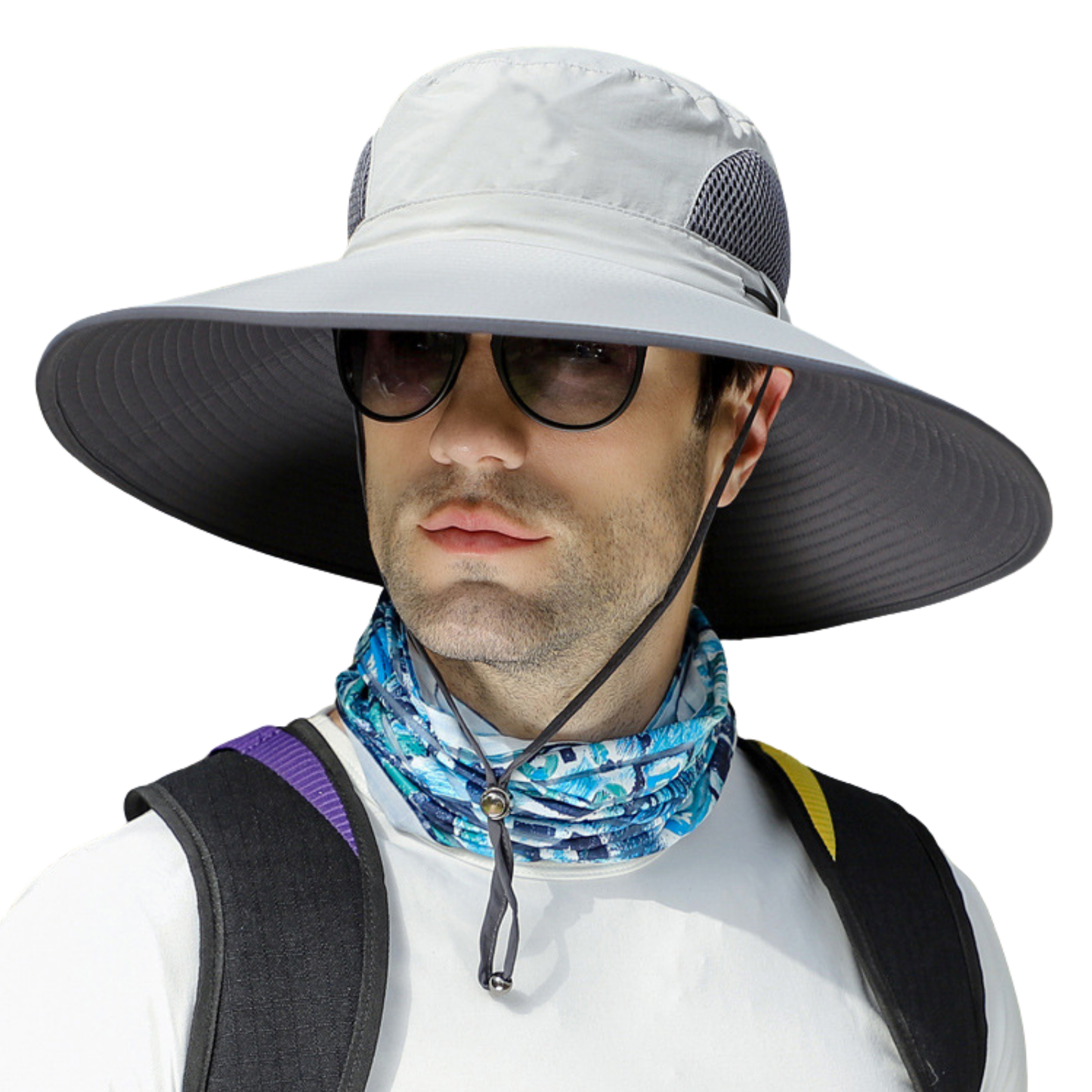 Big Head Extra Wide Brim Sun Hat