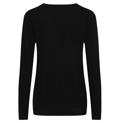 Women’s Black Lightning Bolt Sweater – Retro 60s MOD Style Knit