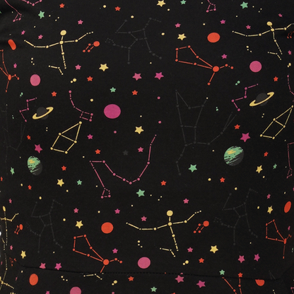 Rainbow Constellations Glow-in-the-Dark Twirl Dress