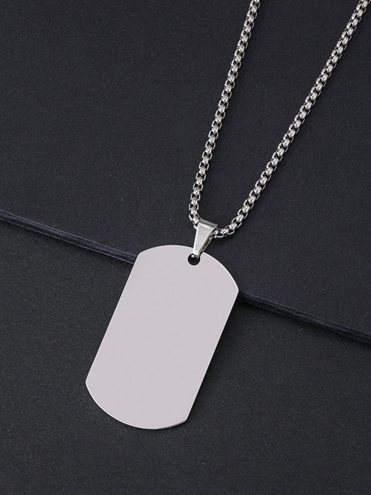 Basic Fashion Pendant Chain Necklace
