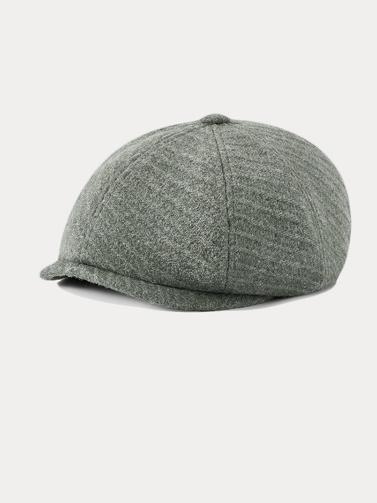 Classic Cotton Warm Newsboy Cap
