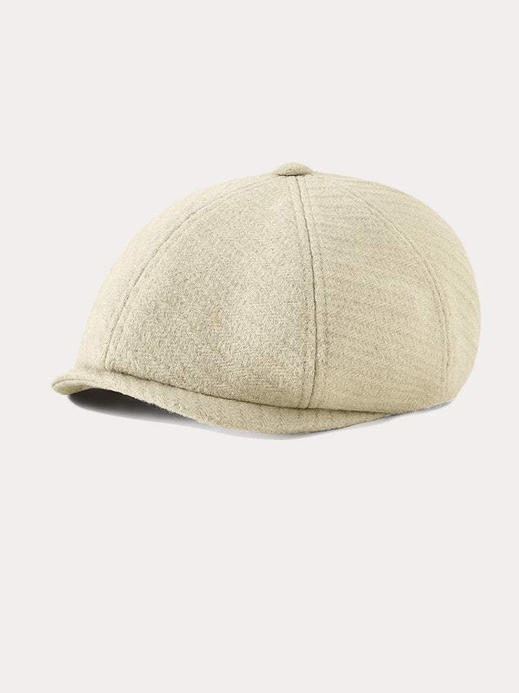 Classic Cotton Warm Newsboy Cap