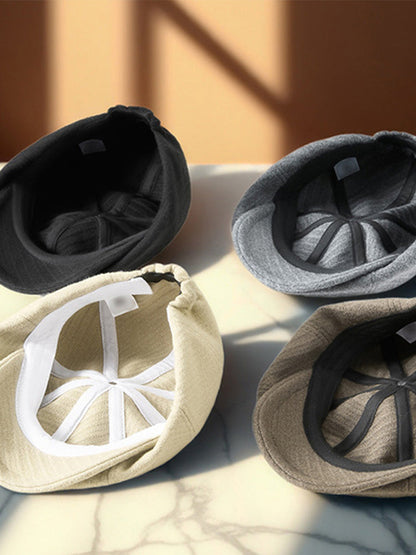 Classic Cotton Warm Newsboy Cap