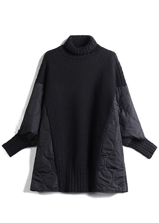 Chocolate Turtleneck Sweaters