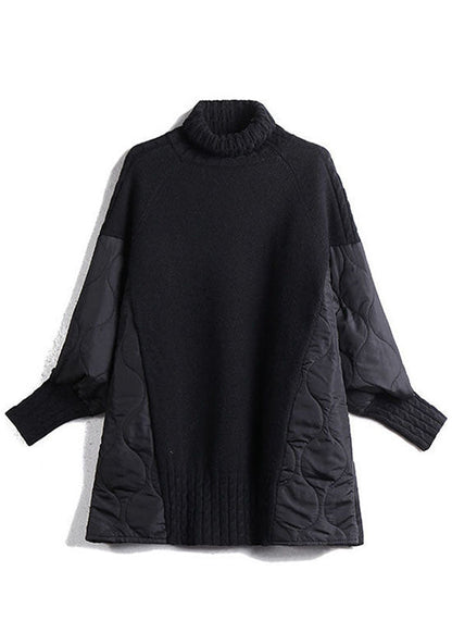 Chocolate Turtleneck Sweaters