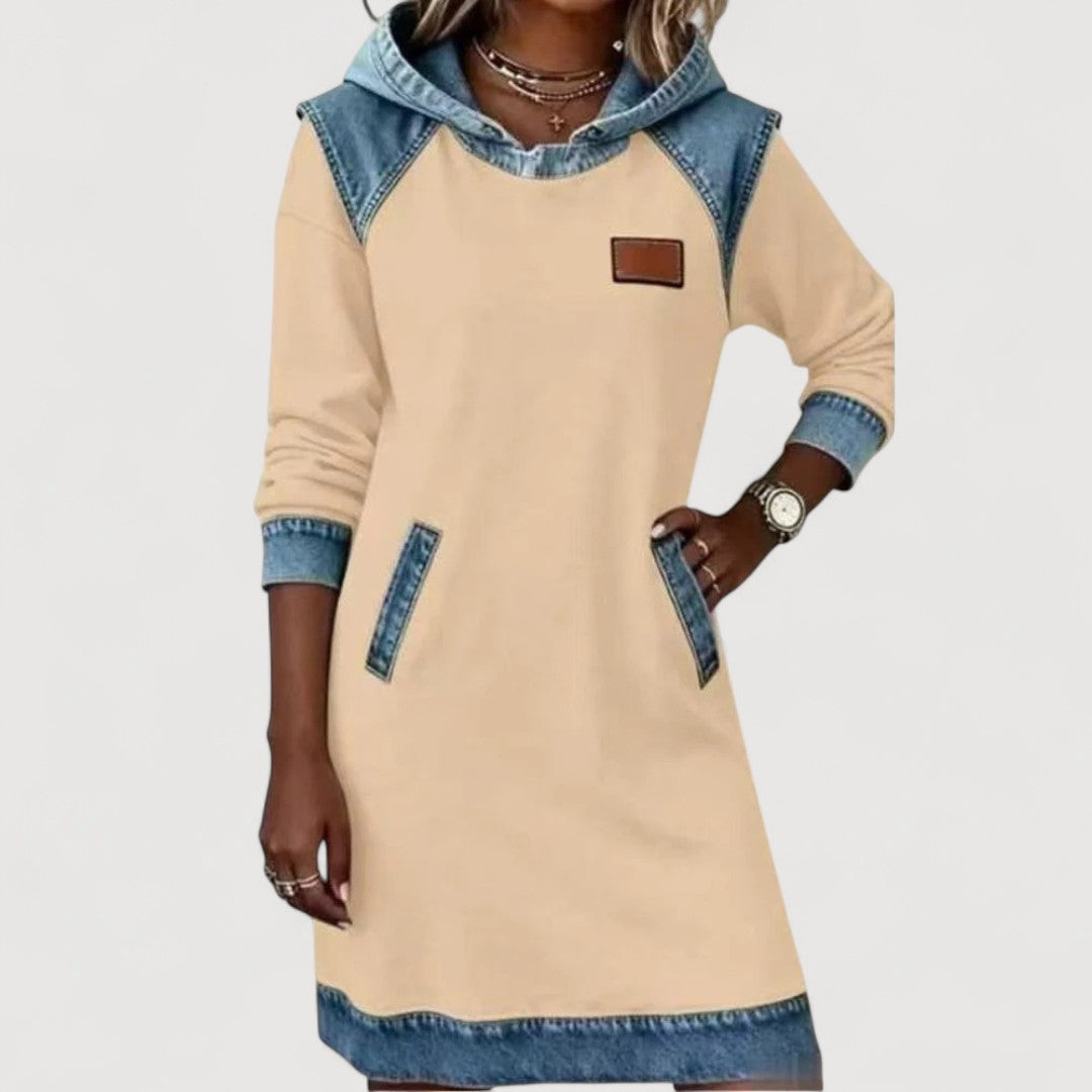 VERENA – CASUAL HOODIE DRESS