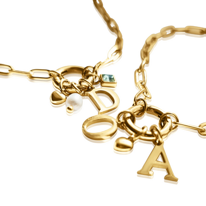 Enchanting Moments ~ Personalise Me Gold Necklace