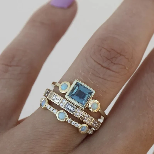 SELENE – VINTAGE RING SET