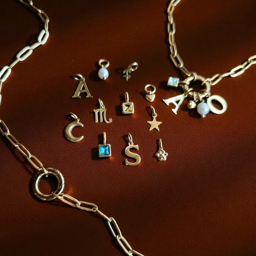 Enchanting Moments ~ Personalise Me Gold Necklace