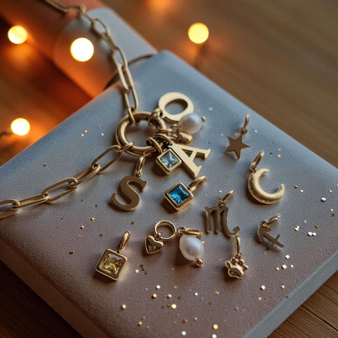 Enchanting Moments ~ Personalise Me Gold Necklace