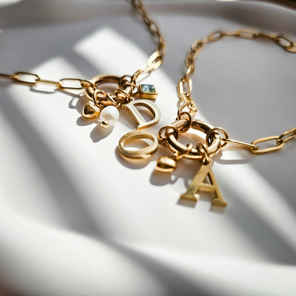 Enchanting Moments ~ Personalise Me Gold Necklace