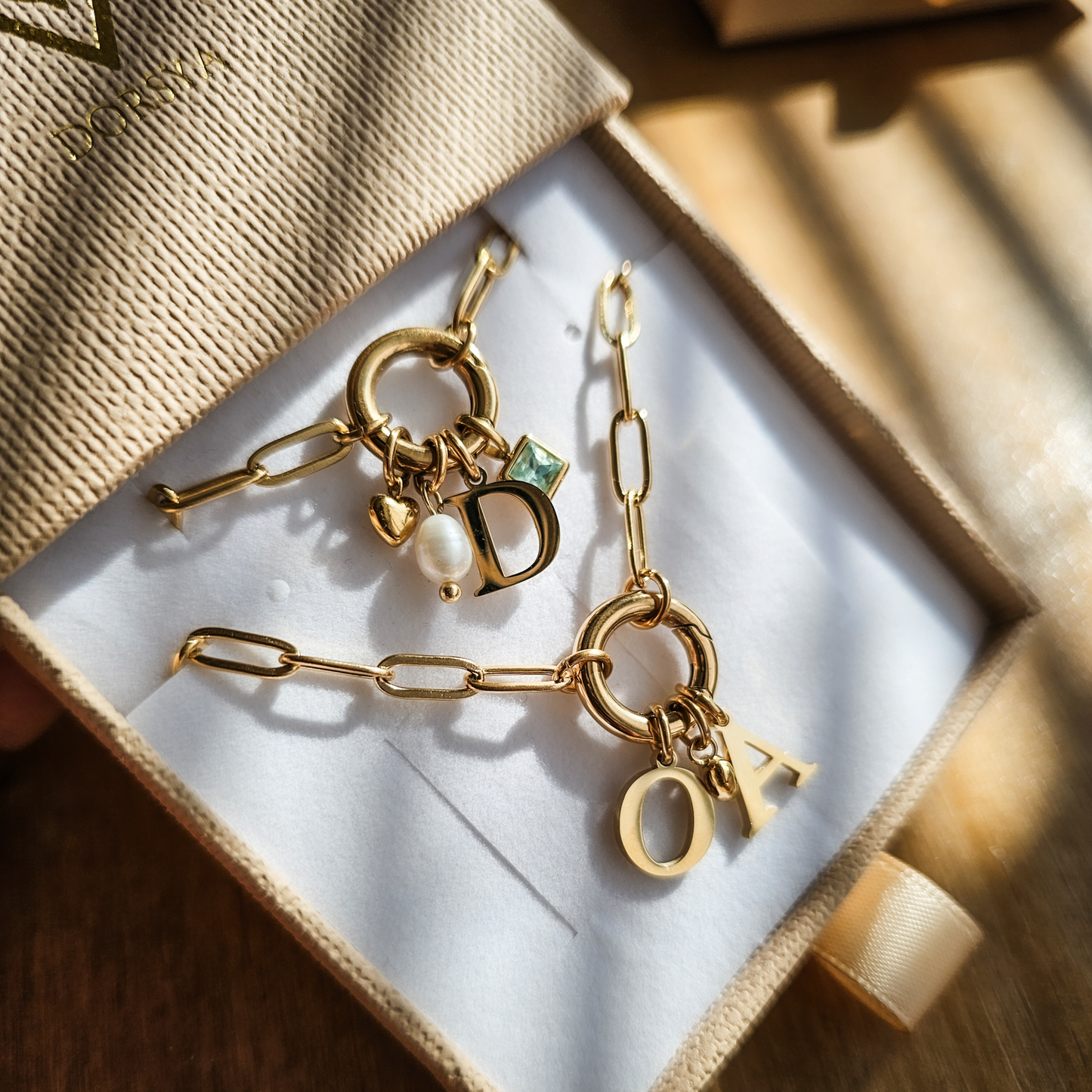 Enchanting Moments ~ Personalise Me Gold Necklace