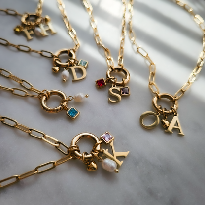 Enchanting Moments ~ Personalise Me Gold Necklace